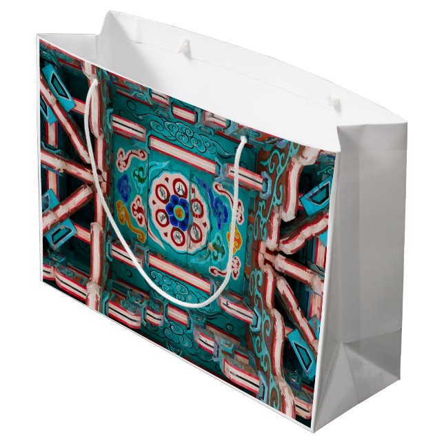 Bolsa De Regalo Grande Koreanische traditionelle Malerei (Angulo reverso)