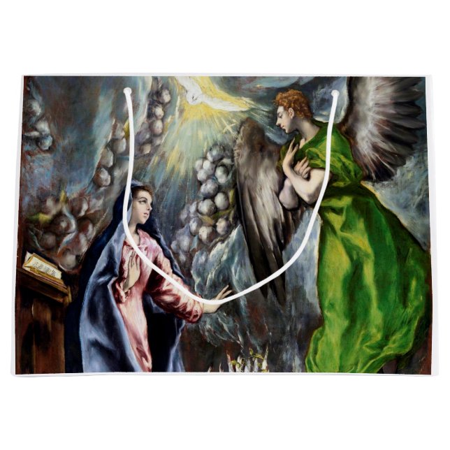 Bolsa De Regalo Grande La Anunciación, El Greco (Anverso)