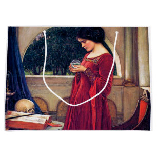 Bolsa De Regalo Grande La bola de cristal, John William Waterhouse