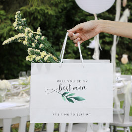 Bolsa De Regalo Grande La caligrafía de la moda será mi mejor propuesta