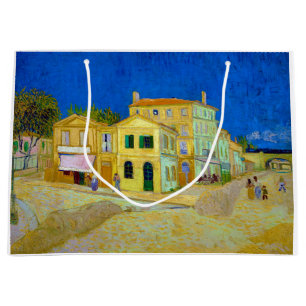 Bolsa De Regalo Grande La casa amarilla, Van Gogh