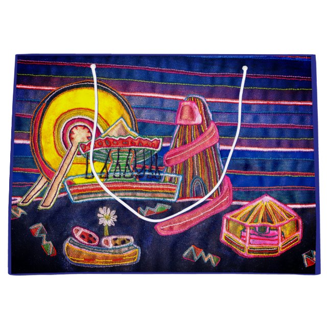 Bolsa De Regalo Grande La Feria (Anverso)