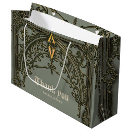 Bolsa De Regalo Grande La flor roja, el florecimiento del afecto