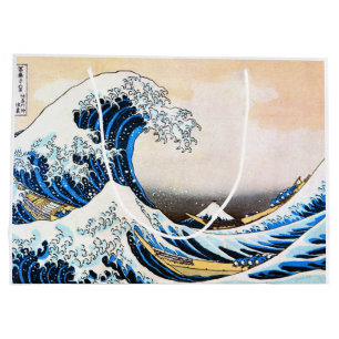 Bolsa De Regalo Grande La Gran Ola de Kanagawa, Hokusai