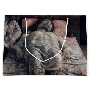 Bolsa De Regalo Grande La lamentación sobre el Cristo muerto, Mantegna
