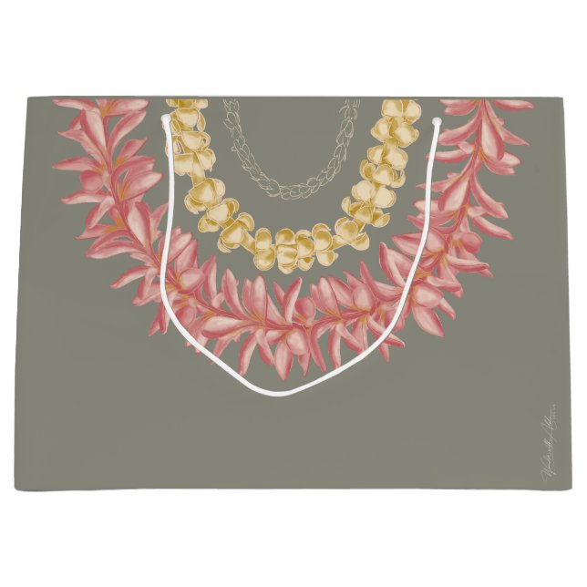 Bolsa De Regalo Grande La Lei de Wander con Aloha (Anverso)