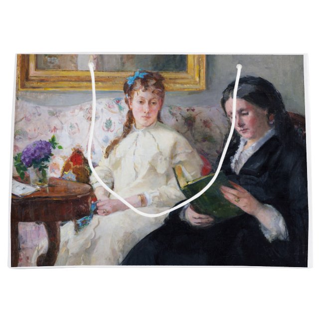 Bolsa De Regalo Grande La madre y hermana del artista Berthe Moriso (Anverso)