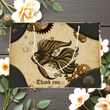 La maravilla mecánica del pez vapor del océano.