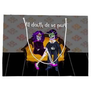 Bolsa De Regalo Grande La Muerte De La Piel Vintage Moderna Nos Hace Part