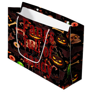 Bolsa De Regalo Grande La pesadilla de las golosinas de Drácula