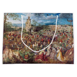 Bolsa De Regalo Grande La procesión al calvario, Pieter Bruegel