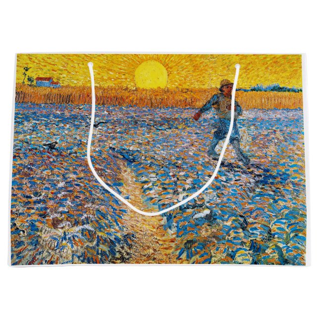 Bolsa De Regalo Grande La Sower, Van Gogh (Anverso)