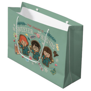 Bolsa De Regalo Grande La Temporada es Más Dulce con Amigos