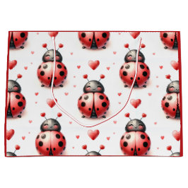 Bolsa De Regalo Grande Ladybug Love (personalized)
