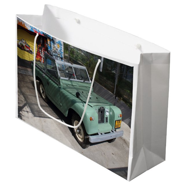 Bolsa De Regalo Grande Land Rover Serie II SWB (Angulo Anverso)