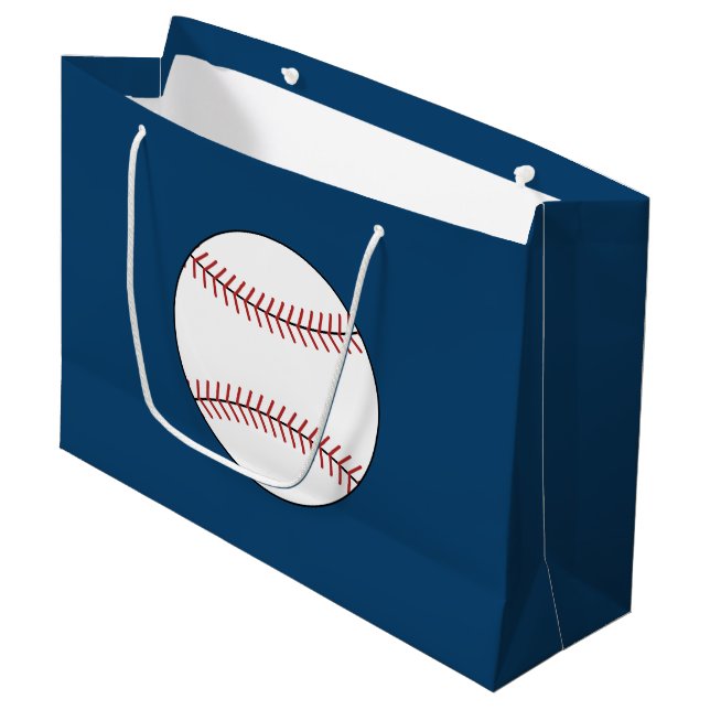 Bolsa De Regalo Grande Large Baseball Gift Bag (Angulo Anverso)