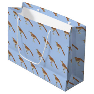 Bolsa De Regalo Grande Las Aves de Nueva York, las Arañas Marrones o Marr