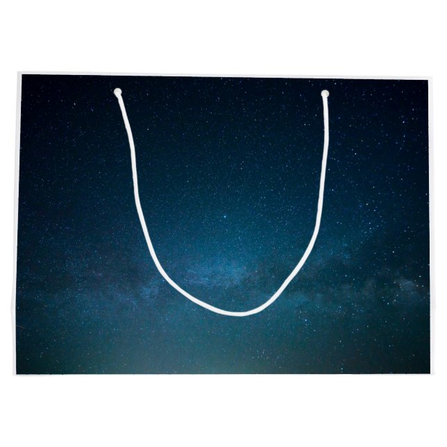 Bolsa De Regalo Grande Las estrellas de noche (Reverso)