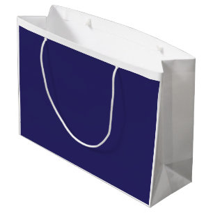 Bolsa De Regalo Grande Las formas abstractas azul y violeta se mezclan en