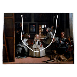 Bolsa De Regalo Grande Las Meninas, las empleadas del honor, Diego Veláz