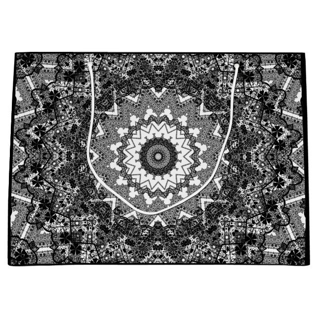 Bolsa De Regalo Grande Lazo negro (Anverso)