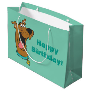 Bolsa De Regalo Grande Lengua de Scooby-Doo hacia fuera