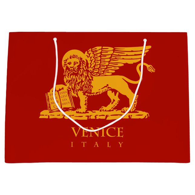 Bolsa De Regalo Grande León veneciano (Anverso)