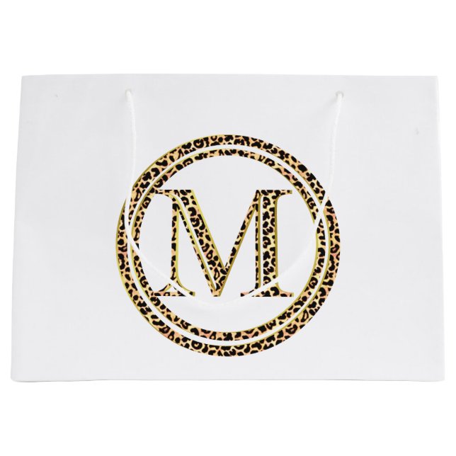 Bolsa De Regalo Grande Leopard M (Anverso)