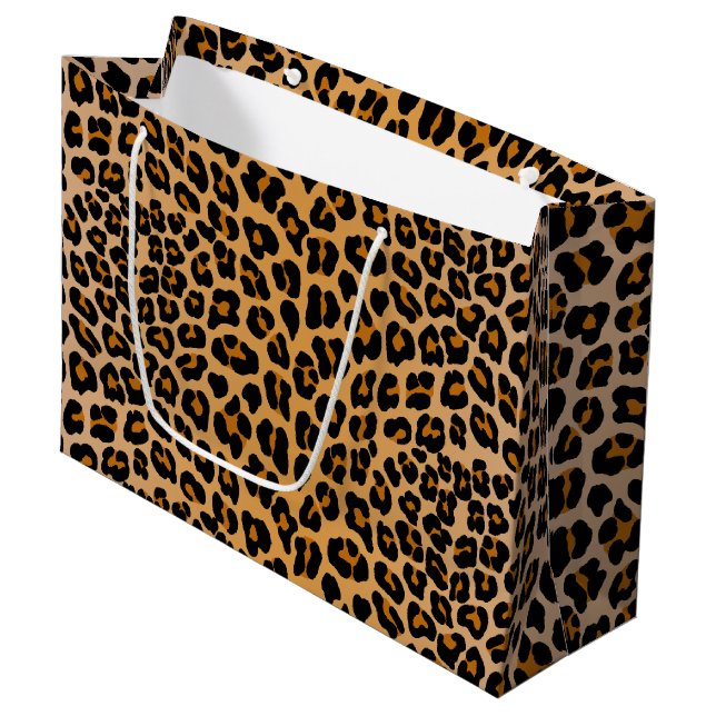 Bolsa De Regalo Grande Leopardo (Angulo Anverso)