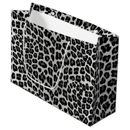 Bolsa De Regalo Grande Leopardo de la nieve