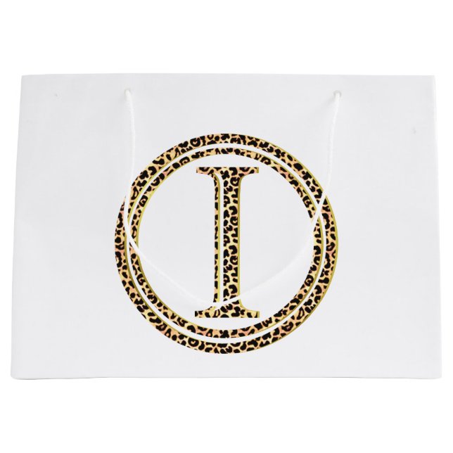 Bolsa De Regalo Grande leopardo I (Anverso)