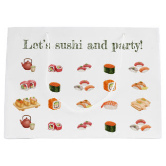 Bolsa De Regalo Grande Let’s sushi and party!
