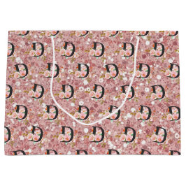 Bolsa De Regalo Grande Letter D