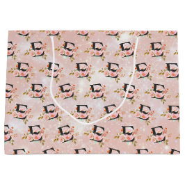 Bolsa De Regalo Grande Letter E Large Gift Bag