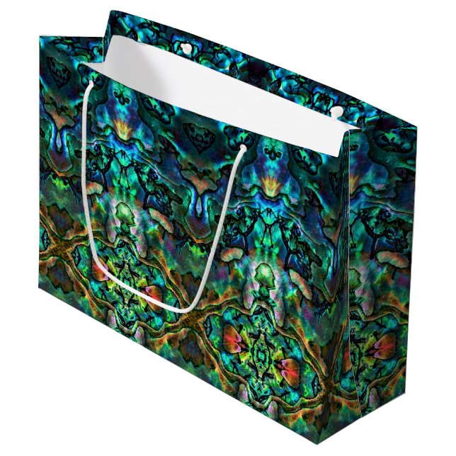 Bolsa De Regalo Grande Lg Gift Bag Abalone (Angulo Anverso)