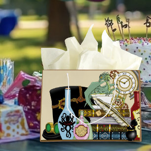 Bolsa De Regalo Grande Libros de pociones de dragón de vapor
