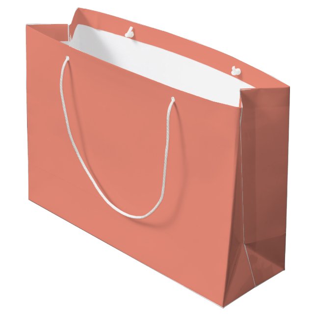 Bolsa De Regalo Grande Light Salmon más vendido (Angulo reverso)