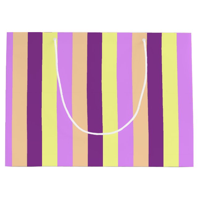 Bolsa de regalo grande Lilac Pasture (Anverso)