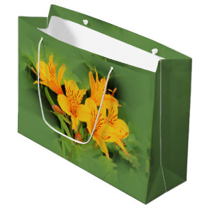 Bolsa De Regalo Grande Lily de los Incas / Alstroemeria Amarilla