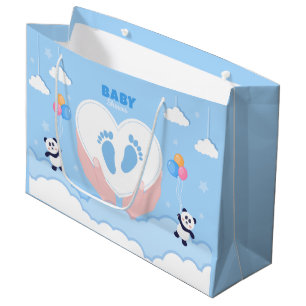 Bolsa De Regalo Grande lindo bebé patas