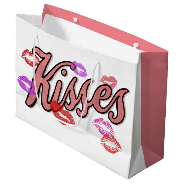 BOLSA DE REGALO GRANDE LIP KISSES (Angulo Anverso)