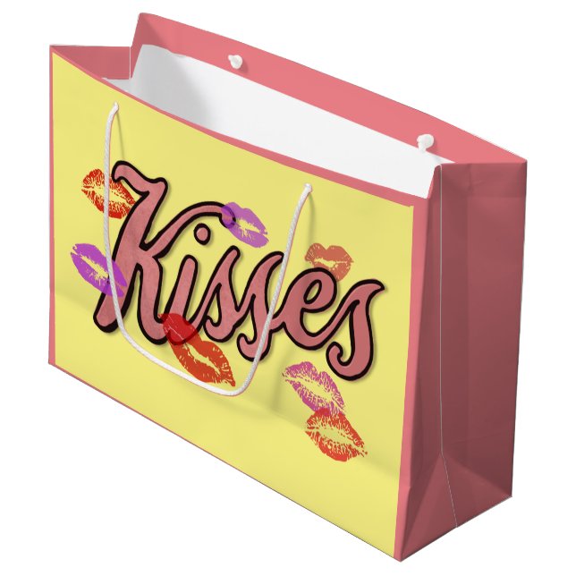 BOLSA DE REGALO GRANDE LIP KISSES (Angulo Anverso)