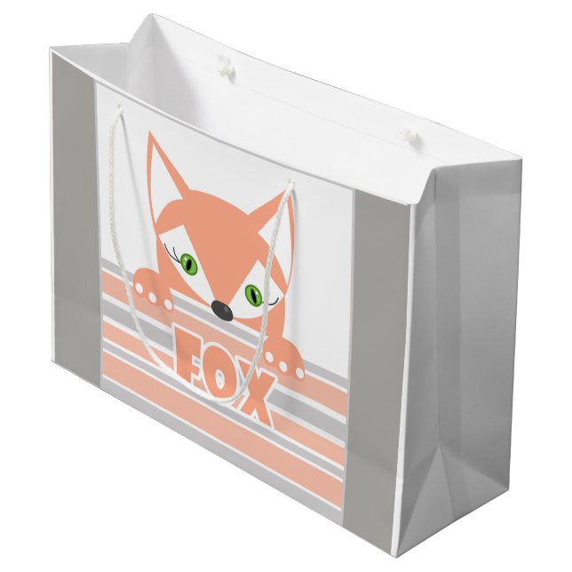 Bolsa De Regalo Grande Little Fox (Angulo Anverso)