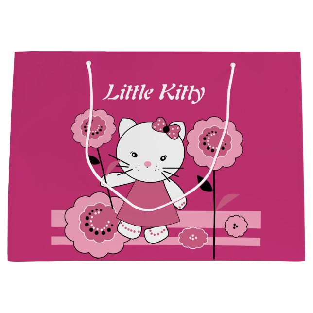Bolsa De Regalo Grande Little Kitty (Anverso)