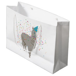 Bolsa De Regalo Grande Llama de fiesta - Animales con Fiesta