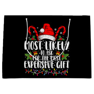 Bolsa De Regalo Grande Lo Más Probable Es Pedir El Regalo Más Caro