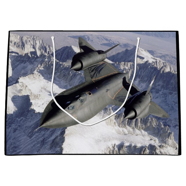 Bolsa De Regalo Grande Lockheed SR-71B Blackbird (Anverso)