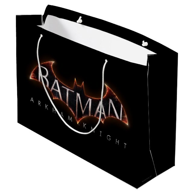 Bolsa De Regalo Grande Logo de Batman Arkham Knight (Angulo reverso)