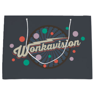 Bolsa De Regalo Grande Logo de Wonkavision