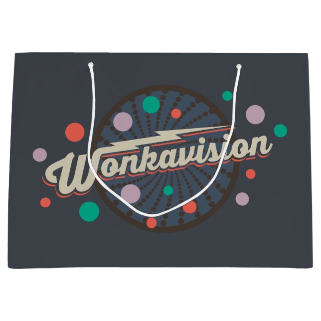 Bolsa De Regalo Grande Logo de Wonkavision (Anverso)